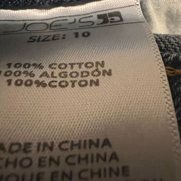 Joe's Jeans Girls' The Blake Cut Off Denim Shorts - Big Kid Sz 10 - Picture 7 of 8